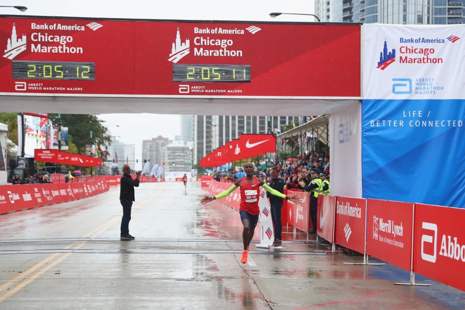 Sir Mo Farah gana el Maratón de Chicago 2018