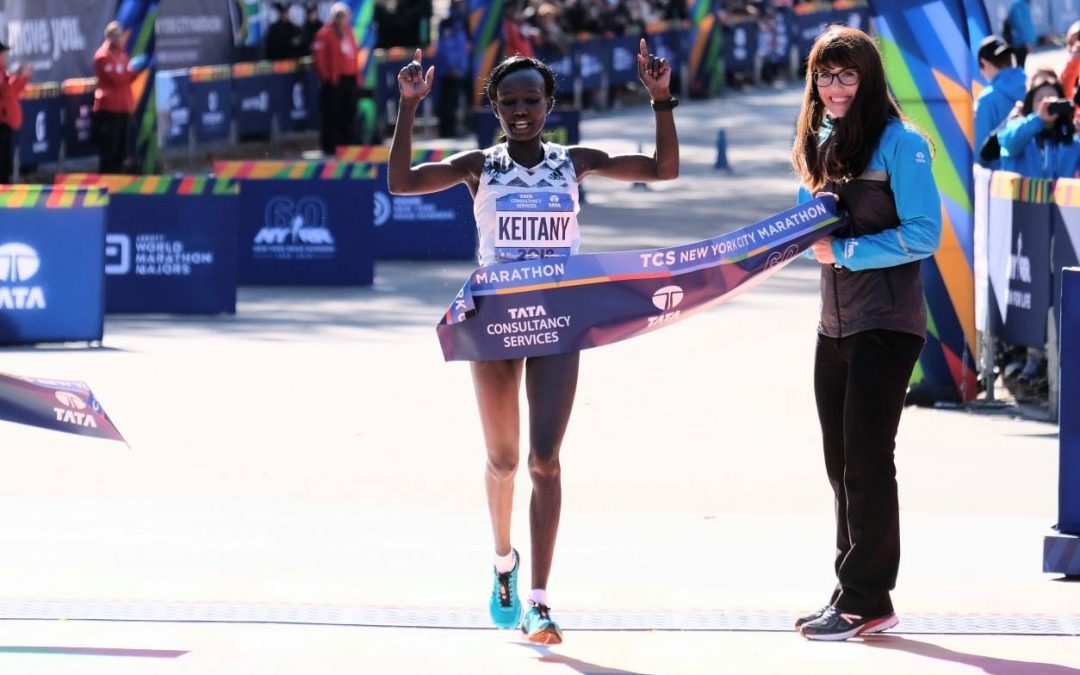 Mary Keitany de Kenia gana el Maratón de Nueva York por cuarta vez