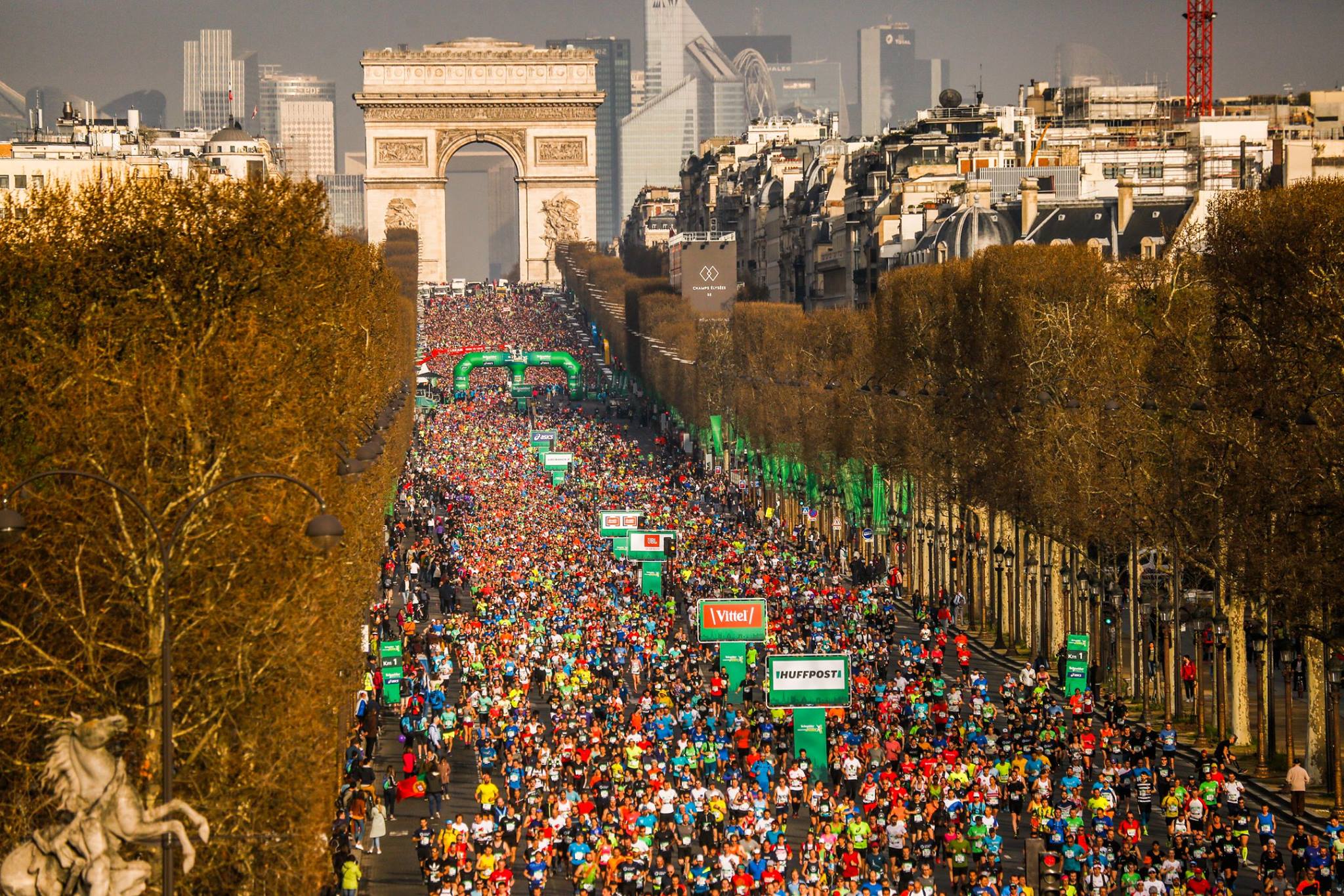 Este domingo se realiza la 43ª edición del Maratón de París