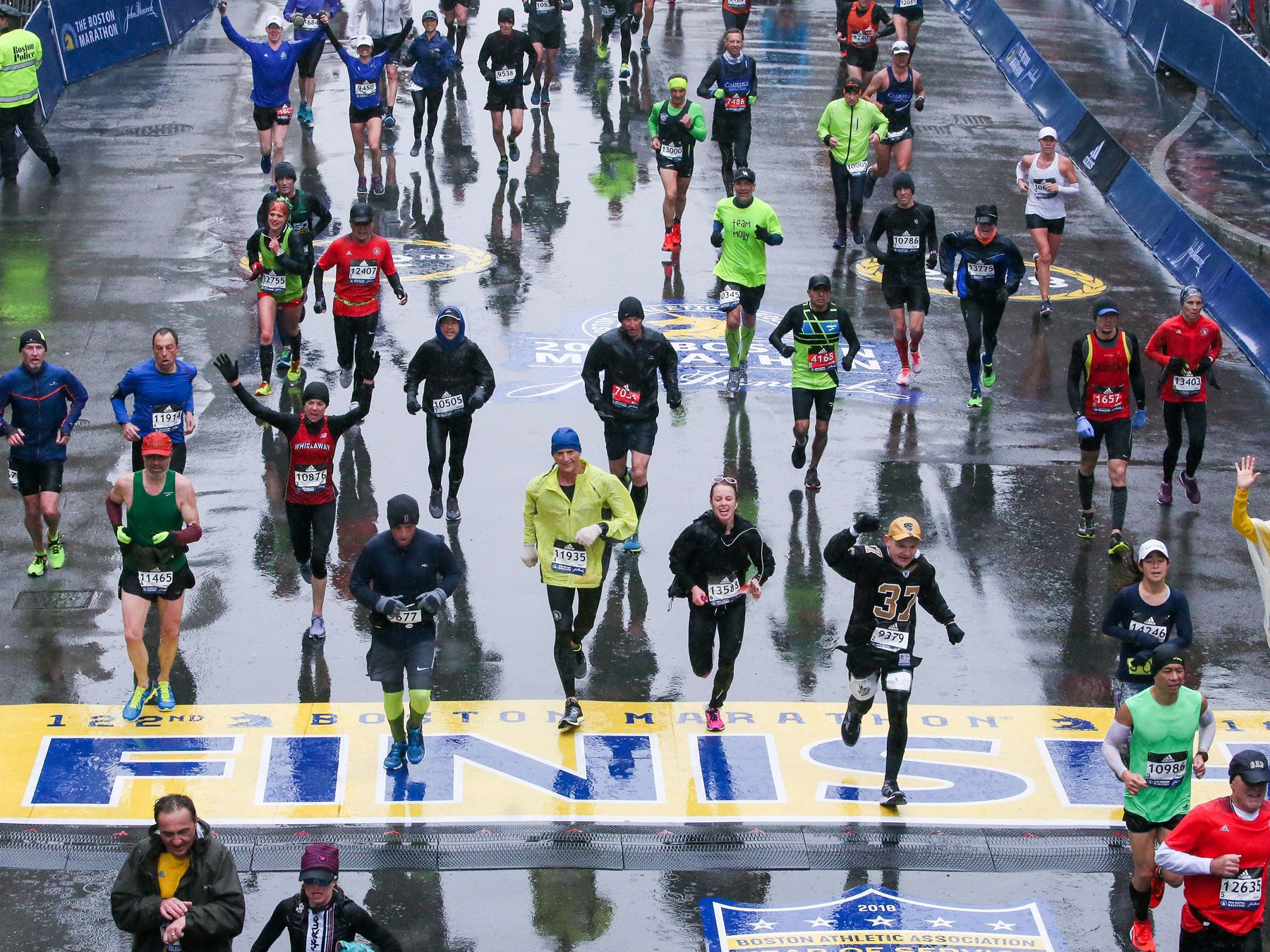 Maratón de Boston, se preparan para otra carrera lluviosa