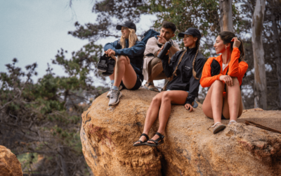 Ideales para un outfit cómodo y veraniego: adidas Terrex innova con sandalias para trekking